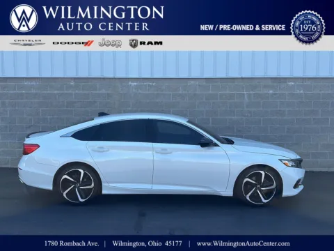 White 2021 Honda Accord Sport for sale in Wilmington, OH