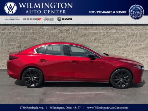 Red 2021 Mazda Mazda3 Sedan 2.5 Turbo for sale in Wilmington, OH
