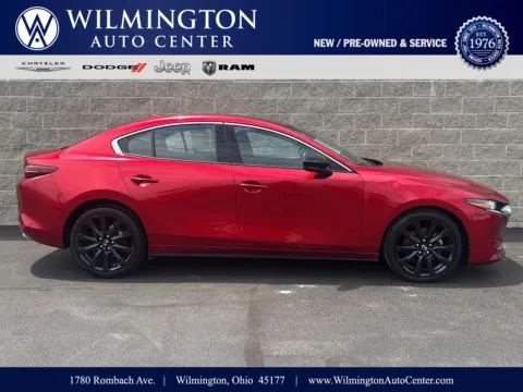 Red 2021 Mazda Mazda3 Sedan 2.5 Turbo for sale in Wilmington, OH