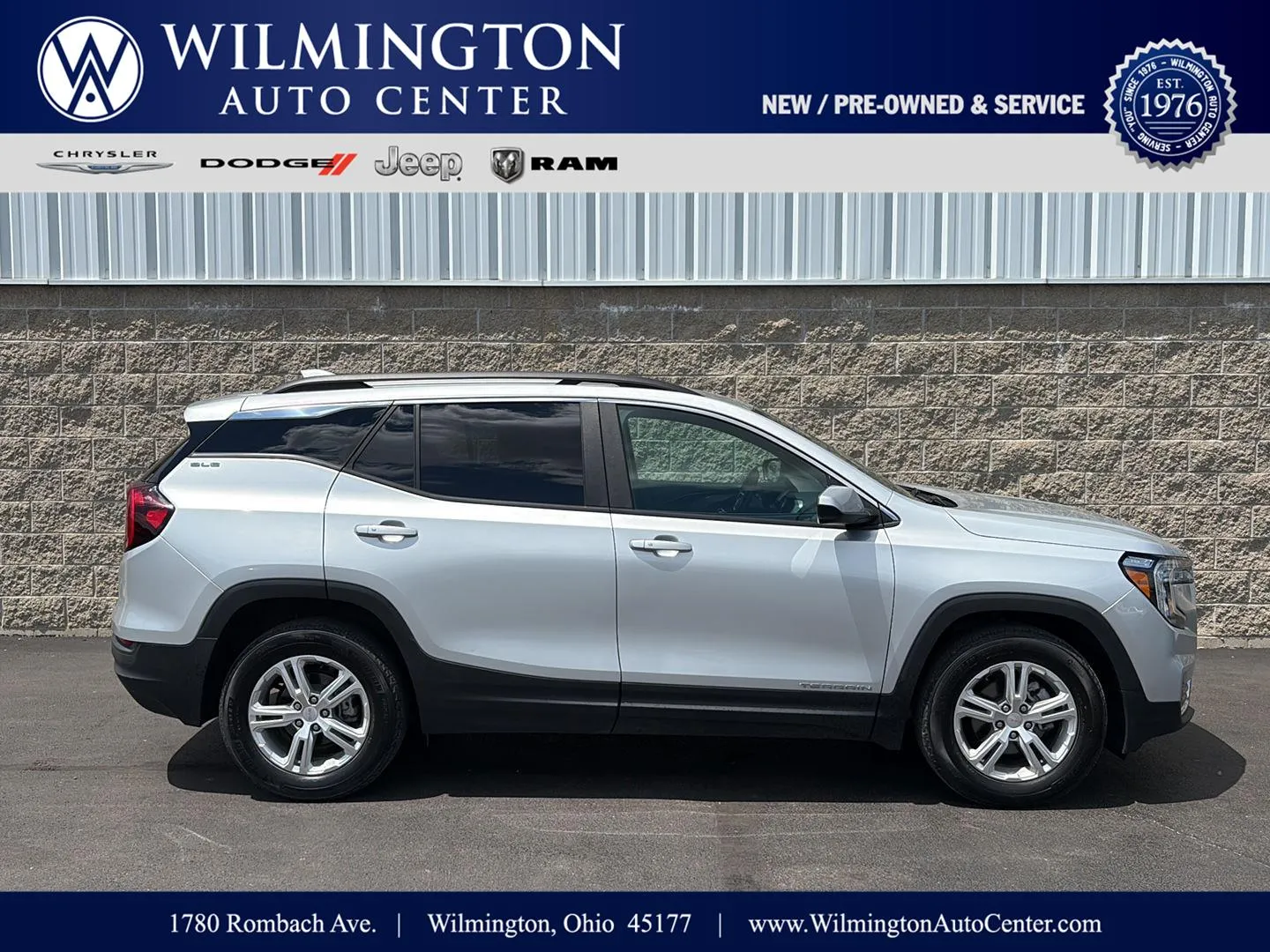 Silver 2022 GMC Terrain SLE for sale in Wilmington, OH