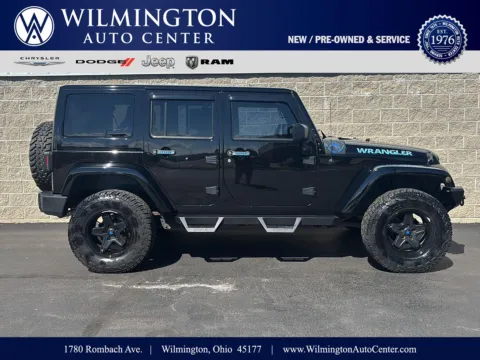 Black 2015 Jeep Wrangler Unlimited Sport for sale in Wilmington, OH