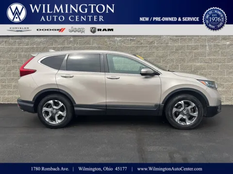 Beige 2017 Honda CR-V EX for sale in Wilmington, OH
