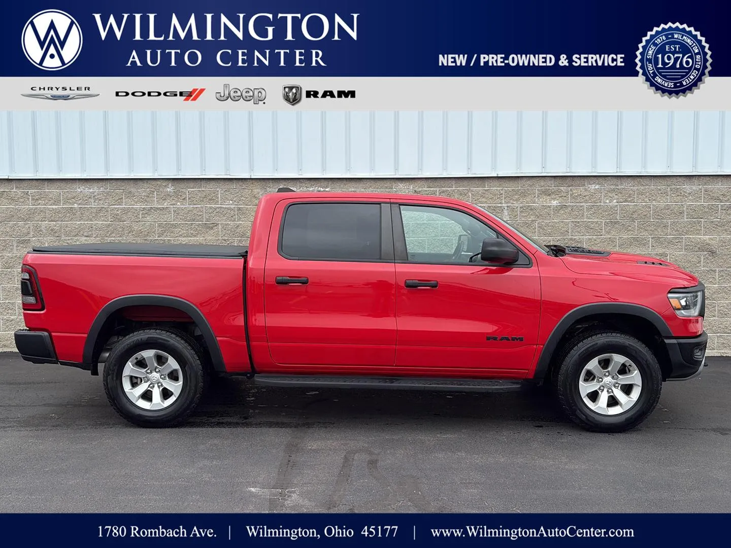 Red 2022 Ram 1500 Rebel for sale in Wilmington, OH