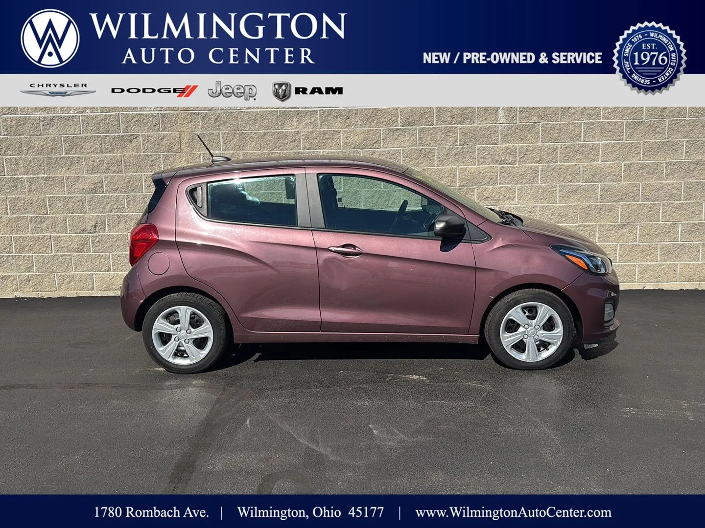 Used 2020 Chevrolet Spark LS with VIN KL8CB6SA3LC421125 for sale in Wilmington, OH