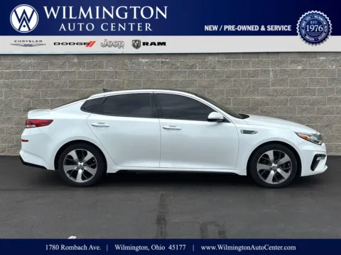 White 2019 Kia Optima S for sale in Wilmington, OH