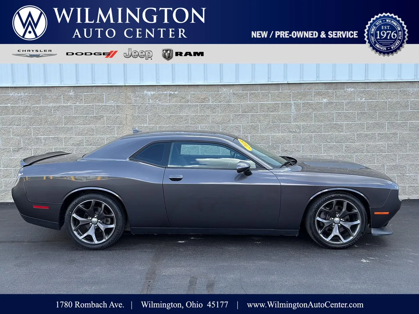 Gray 2019 Dodge Challenger R/T for sale in Wilmington, OH