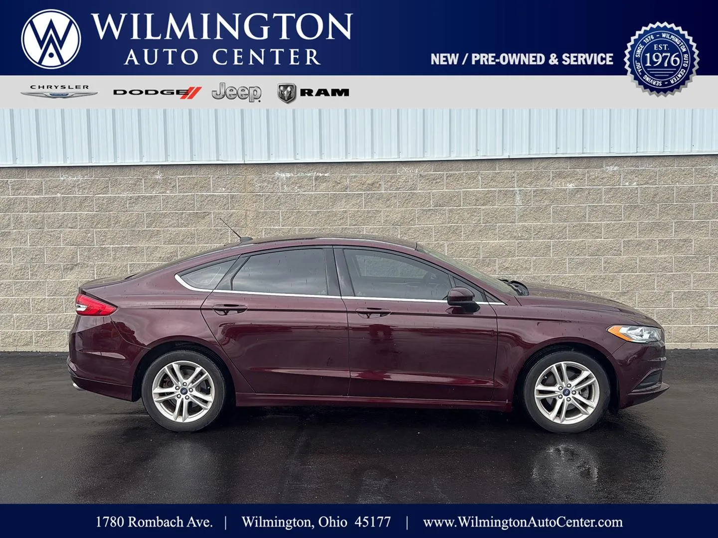 2018 Ford Fusion SE for sale in Wilmington, OH