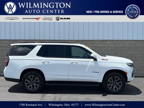 White 2021 Chevrolet Tahoe Z71 for sale in Wilmington, OH