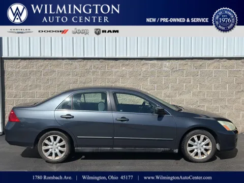 Blue 2006 Honda Accord Sdn LX V6 for sale in Wilmington, OH