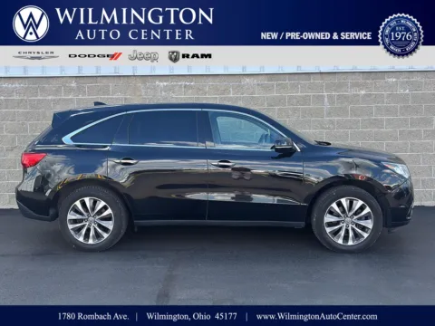 Black 2014 Acura MDX Tech Pkg for sale in Wilmington, OH