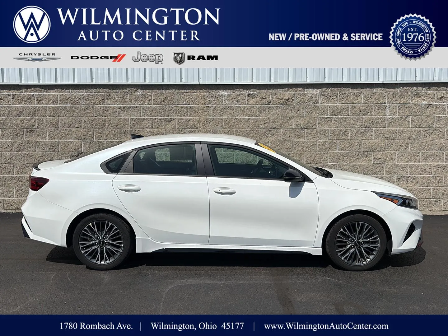 White 2024 Kia Forte GT-Line for sale in Wilmington, OH
