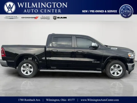 Black 2021 Ram 1500 Laramie for sale in Wilmington, OH