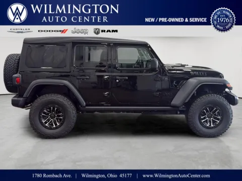 Black 2026 Jeep Wrangler Willys for sale in Wilmington, OH