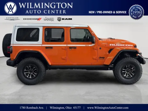 Orange 2026 Jeep Wrangler Rubicon for sale in Wilmington, OH
