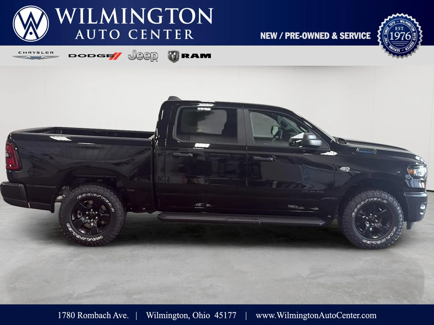 Black 2026 Ram 1500 Warlock for sale in Wilmington, OH