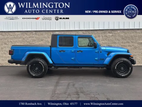 Blue 2021 Jeep Gladiator Sport S for sale in Wilmington, OH
