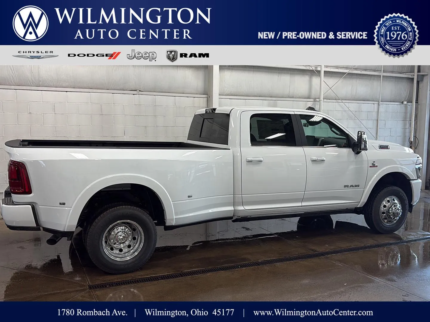 White 2026 Ram 3500 Longhorn for sale in Wilmington, OH