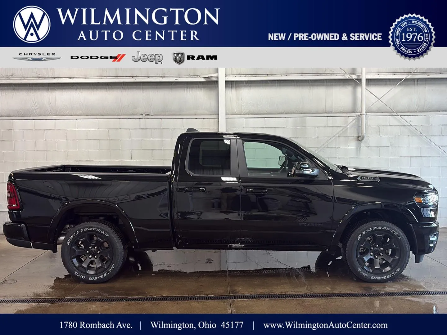 Black 2026 Ram 1500 Big Horn for sale in Wilmington, OH