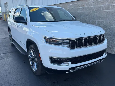 Photos of 2024 Jeep Wagoneer L Series II for sale in Wilmington, OH at Wilmington Auto Center Chrysler Dodge Jeep RAM
