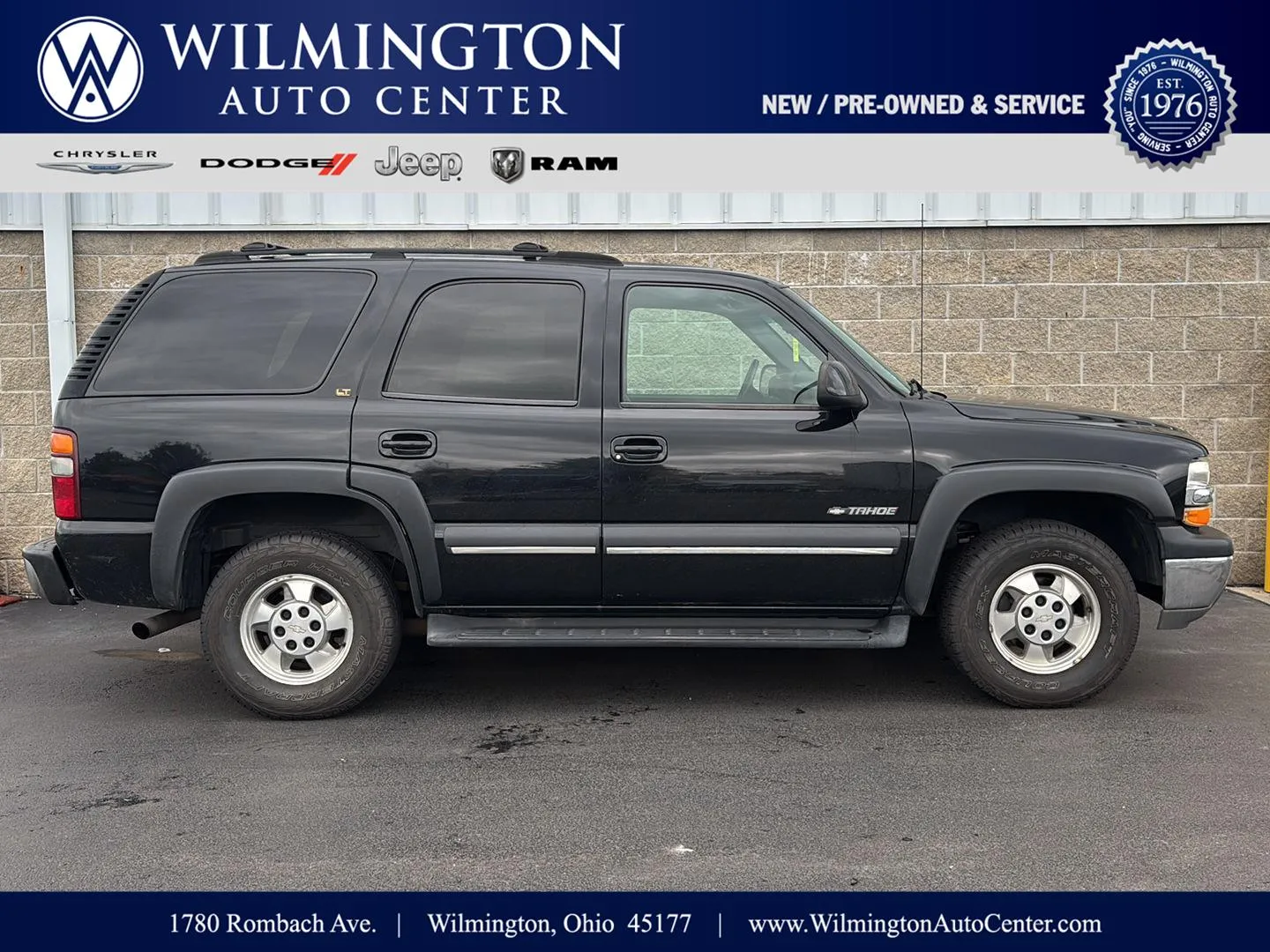 2002 Chevrolet Tahoe LT for sale in Wilmington, OH