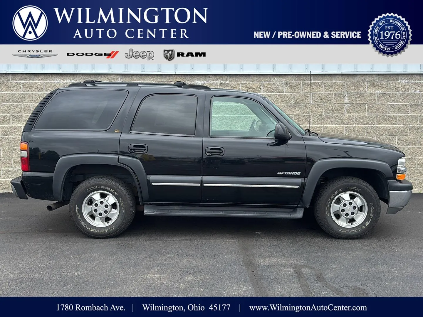 Used 2002 Chevrolet Tahoe LS with VIN 1GNEK13Z92J155988 for sale in Wilmington, OH