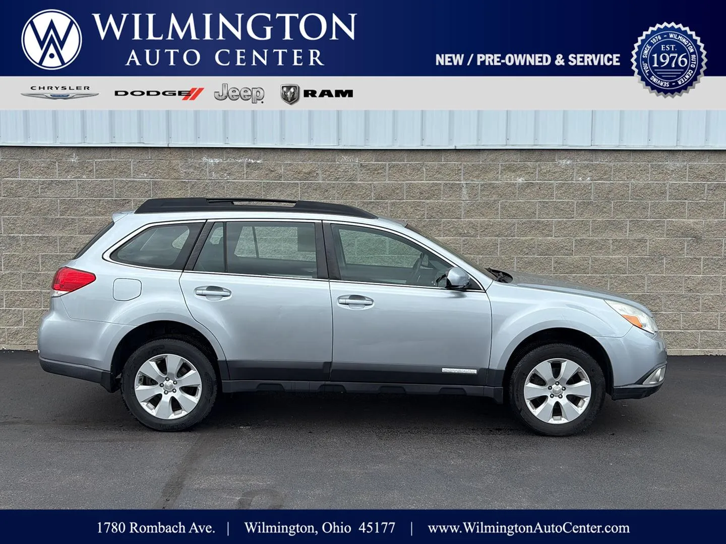 Used 2012 Subaru Outback Base with VIN 4S4BRBAC9C3216513 for sale in Wilmington, OH