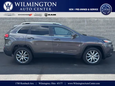 Gray 2018 Jeep Cherokee Limited for sale in Wilmington, OH