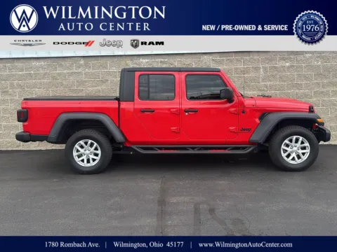 Red 2023 Jeep Gladiator Sport S for sale in Wilmington, OH