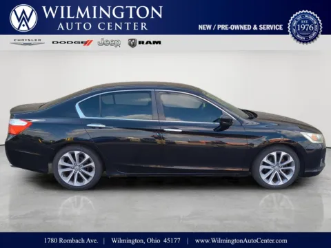 Black 2014 Honda Accord Sedan Sport for sale in Wilmington, OH
