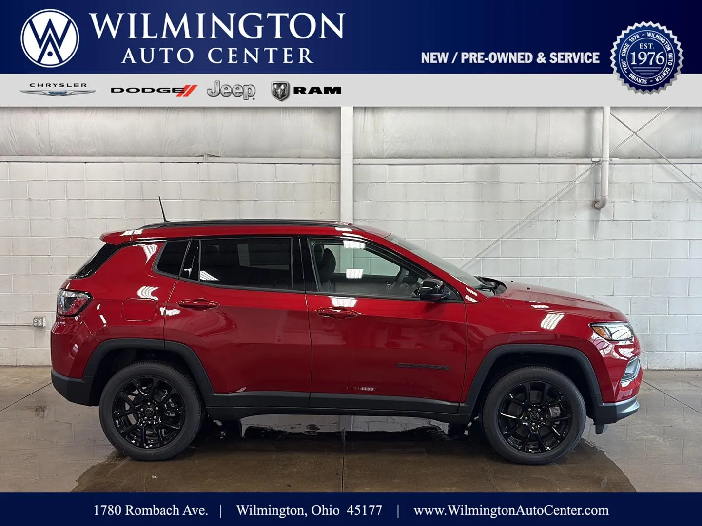 Red 2026 Jeep Compass Latitude Altitude for sale in Wilmington, OH