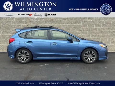 Blue 2014 Subaru Impreza Wagon 2.0i Sport Premium for sale in Wilmington, OH