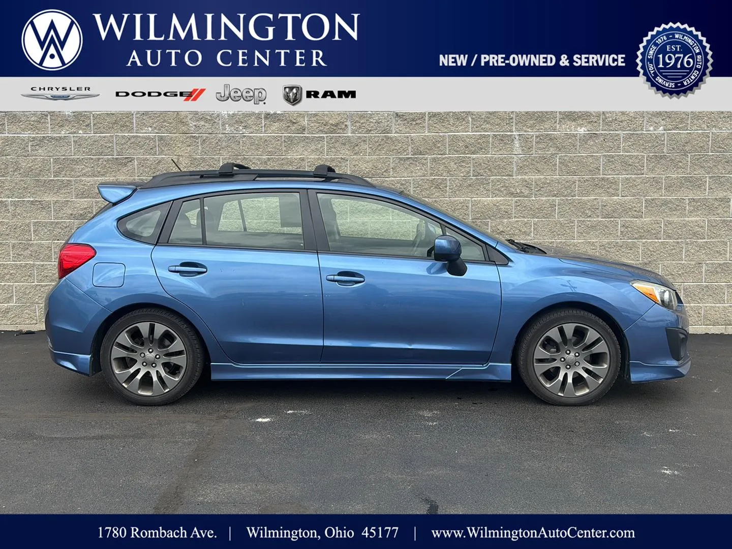 Used 2014 Subaru Impreza 2.0I Sport Premium with VIN JF1GPAL67EH329745 for sale in Wilmington, OH