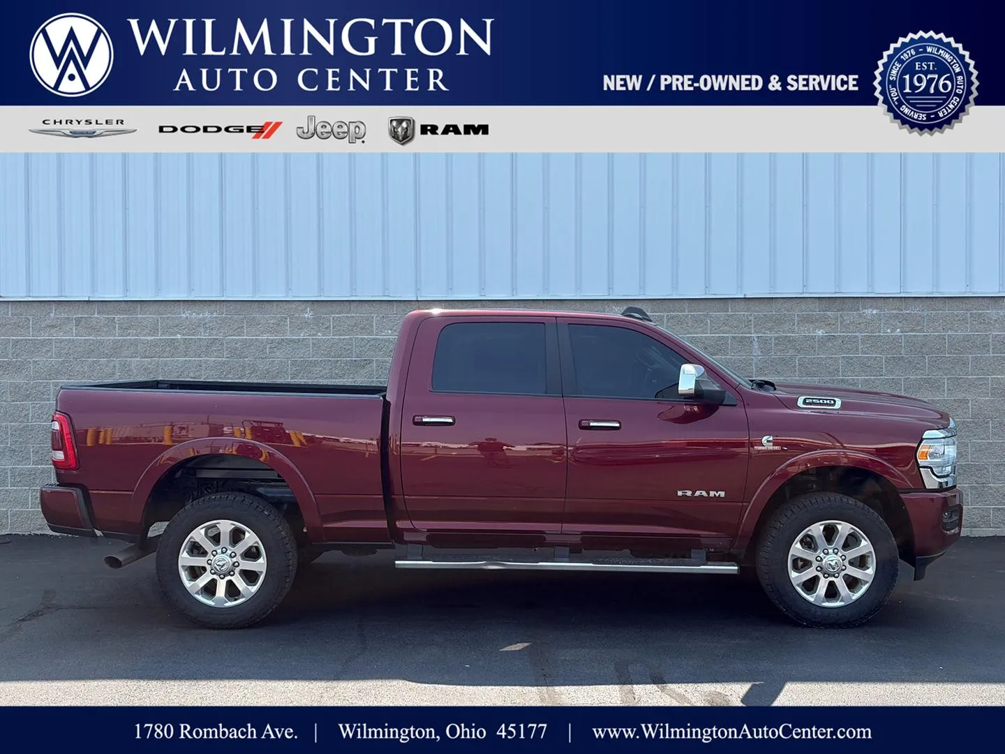 Red 2021 Ram 2500 Laramie for sale in Wilmington, OH