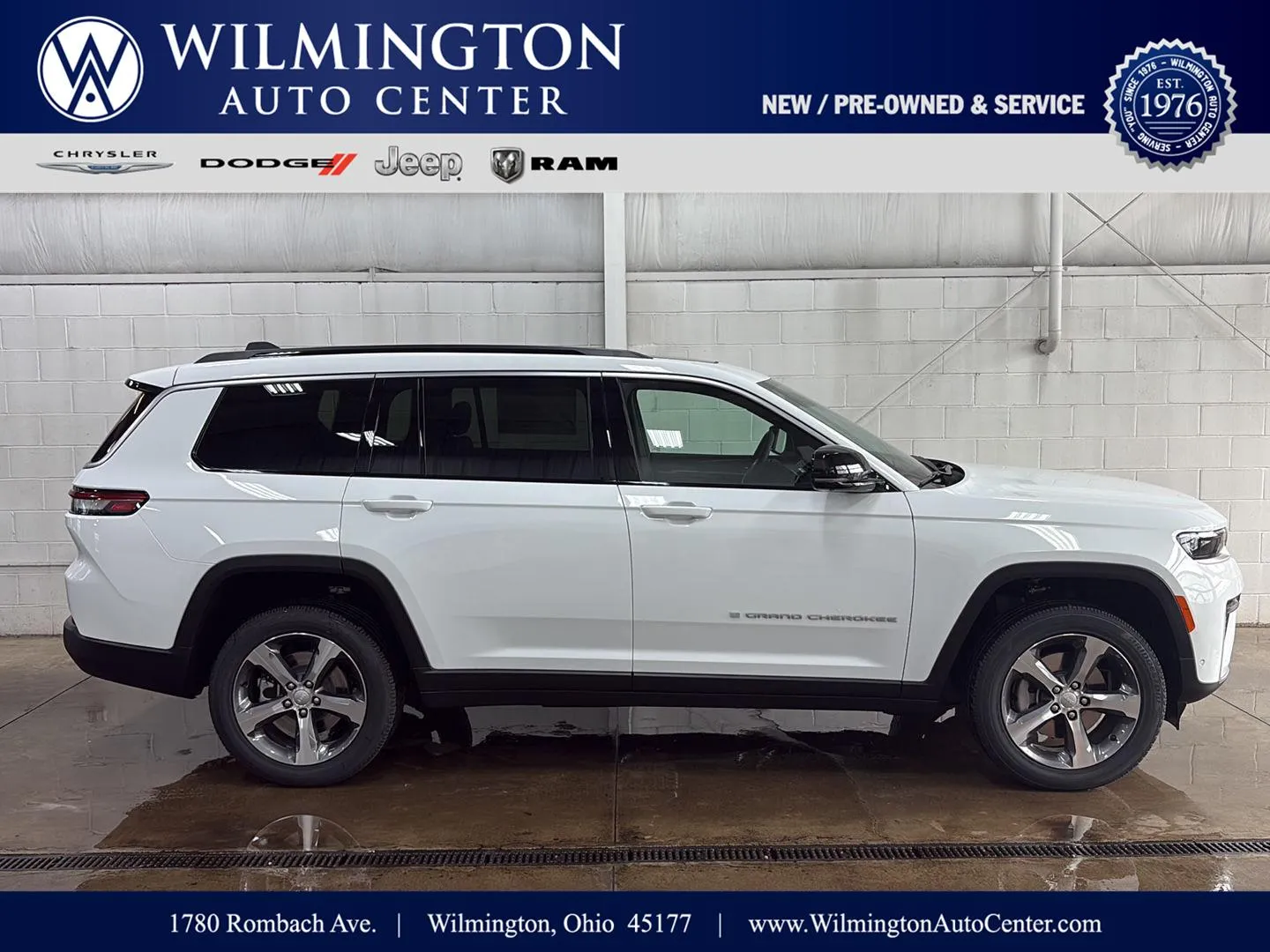 White 2026 Jeep Grand Cherokee L Limited for sale in Wilmington, OH