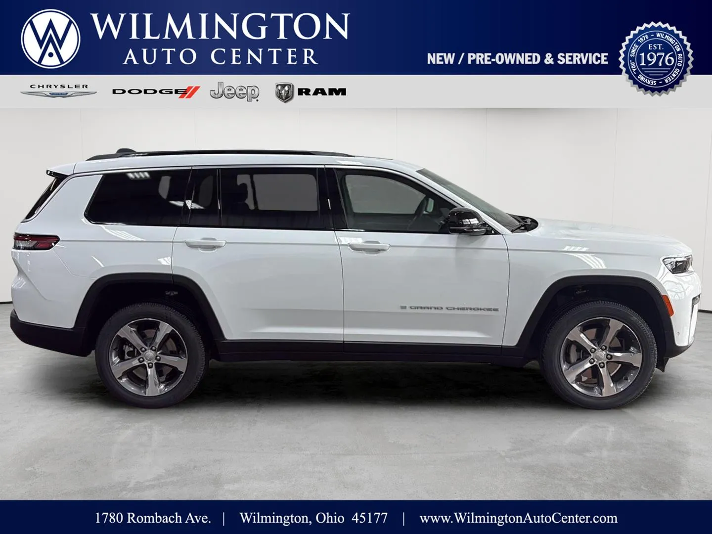 White 2026 Jeep Grand Cherokee L Limited for sale in Wilmington, OH