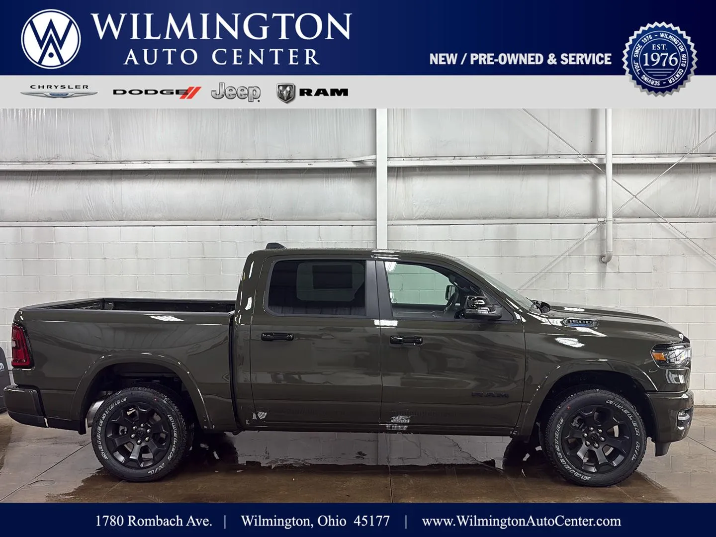 Green 2026 Ram 1500 Big Horn for sale in Wilmington, OH
