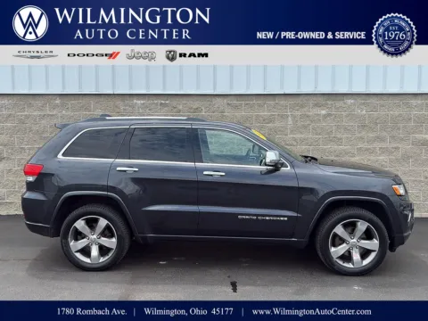 Blue 2015 Jeep Grand Cherokee Overland for sale in Wilmington, OH