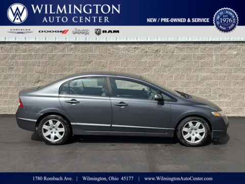 Gray 2011 Honda Civic Sdn LX for sale in Wilmington, OH