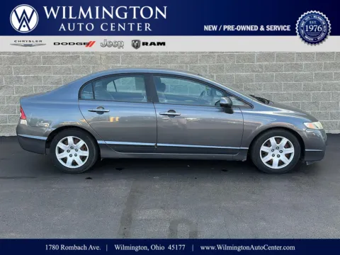Gray 2011 Honda Civic Sdn LX for sale in Wilmington, OH