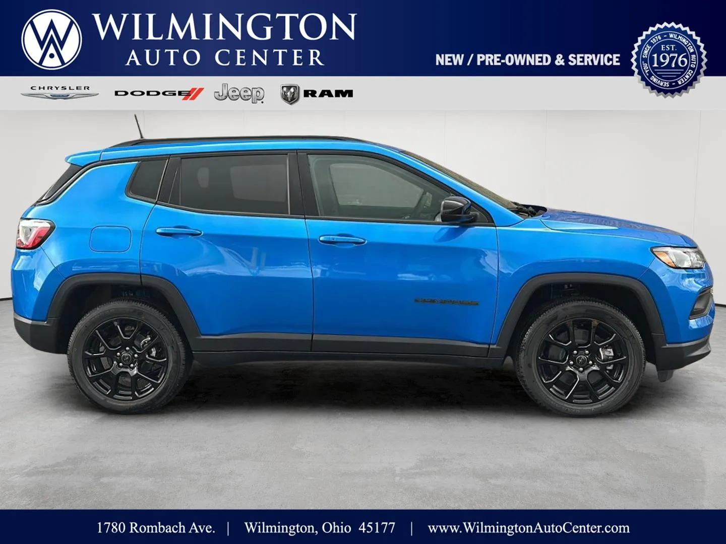 Blue 2026 Jeep Compass Latitude Altitude for sale in Wilmington, OH