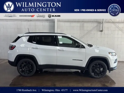 White 2026 Jeep Compass Latitude Altitude for sale in Wilmington, OH