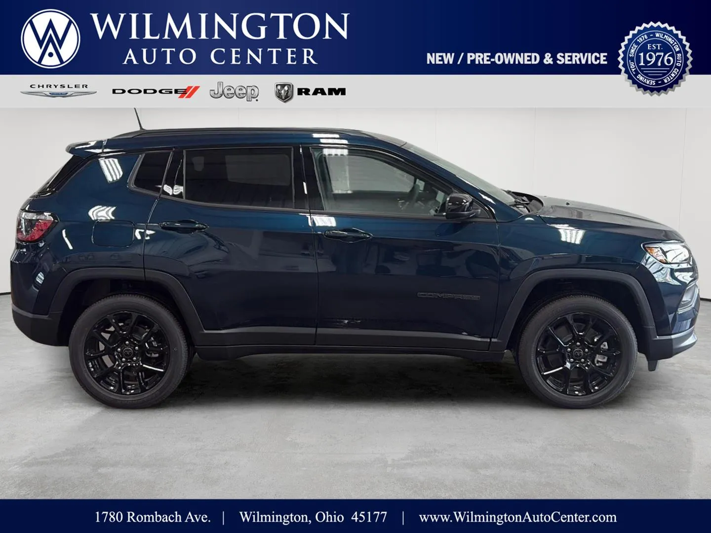 Blue 2026 Jeep Compass Latitude Altitude for sale in Wilmington, OH