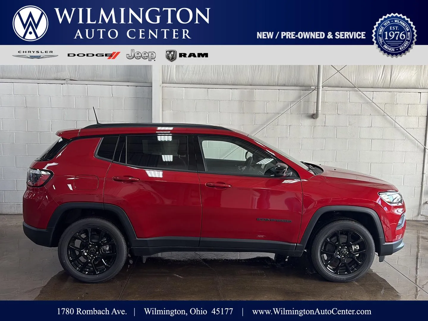 Red 2026 Jeep Compass Latitude Altitude for sale in Wilmington, OH