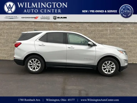 Silver 2020 Chevrolet Equinox LT for sale in Wilmington, OH