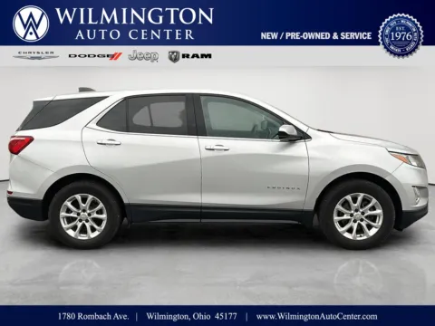 Silver 2020 Chevrolet Equinox LT for sale in Wilmington, OH