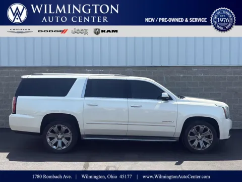 White 2015 GMC Yukon XL Denali for sale in Wilmington, OH