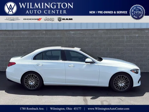 White 2025 Mercedes-Benz C-Class C 300 for sale in Wilmington, OH