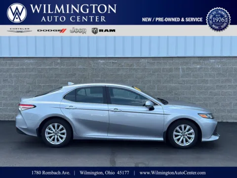Photos of 2019 Toyota Camry LE for sale in Wilmington, OH at Wilmington Auto Center Chrysler Dodge Jeep RAM