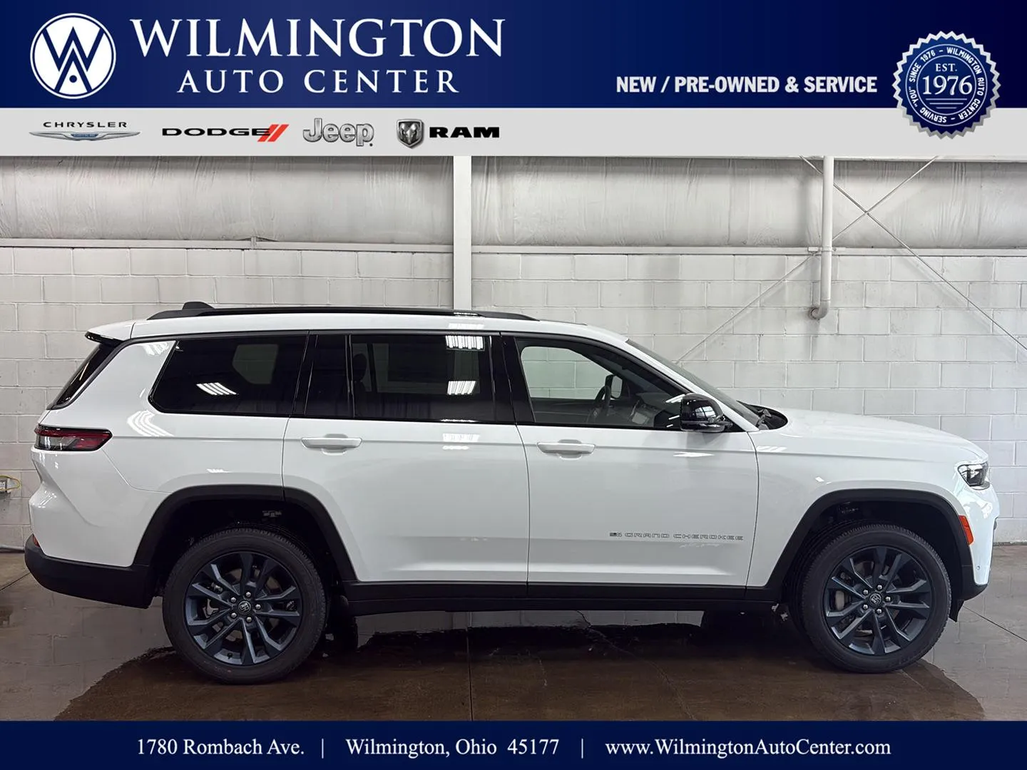 White 2026 Jeep Grand Cherokee L 85th Anniversary Edition for sale in Wilmington, OH
