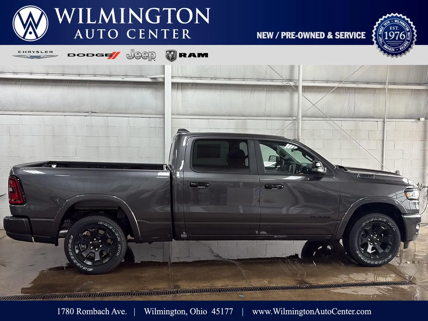 Gray 2026 Ram 1500 Big Horn for sale in Wilmington, OH